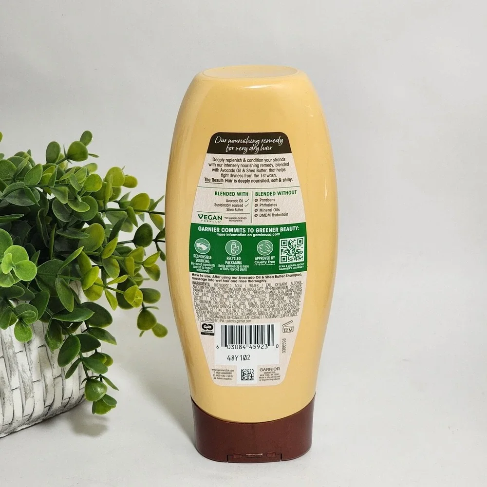 Garnier Whole Blends Avocado Oil & Shea Butter Nourishing Conditioner 12.5 fl oz